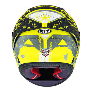 KYT NZ-Race Blazing Matte Yellow Helmet