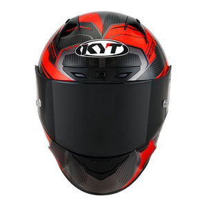 KYT NZ-Race Carbon Competition Red Helmet