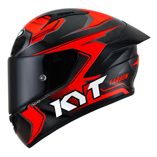 KYT NZ-Race Carbon Competition Red Helmet