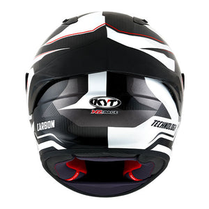 KYT NZ-Race Carbon Competition White Helmet