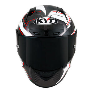 KYT NZ-Race Carbon Competition White Helmet