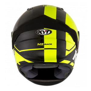 KYT NZ-Race Carbon Race-D Yellow Fluo Helmet
