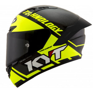 KYT NZ-Race Carbon Race-D Yellow Fluo Helmet
