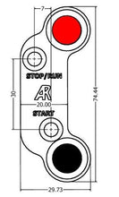Load image into Gallery viewer, Apex Racing Development Two Button Engine Switch with 7MM Brake Mount Offset for 2017+ Suzuki GSXR 1000