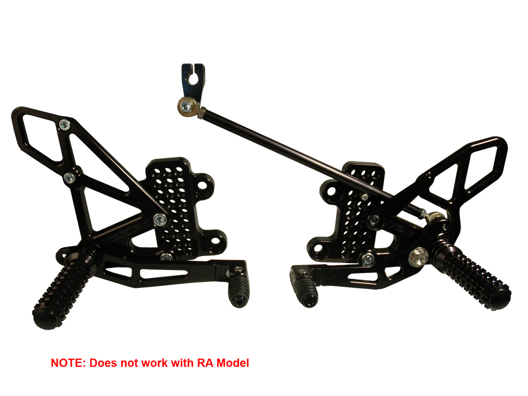 Vortex V2 Rearsets - 2007-2020 Honda CBR 600RR