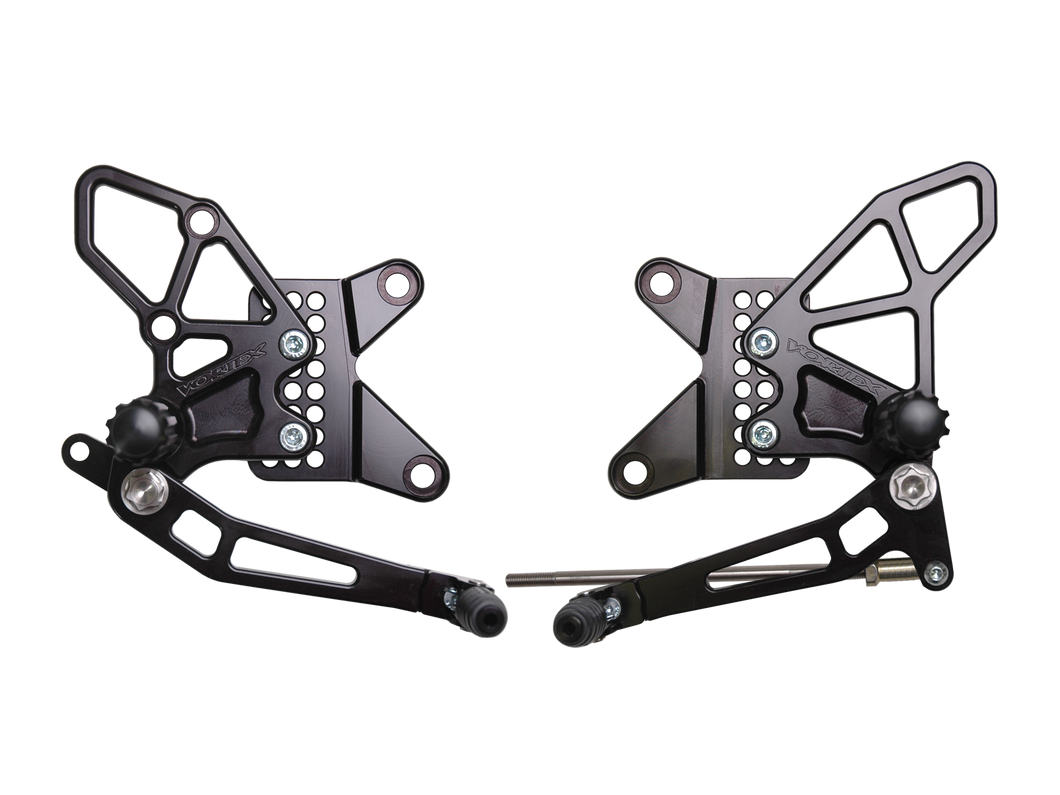 Vortex V2 Rearsets - 2013-2018 Kawasaki ZX6R