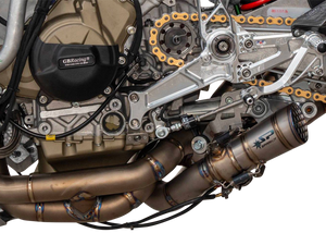 Spark 2018+ Ducati V4 (All Models) "SBK Replica" Titanium Full Exhaust System