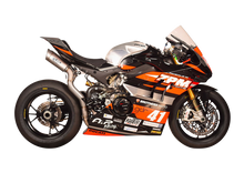 Load image into Gallery viewer, Spark 2018+ Ducati V4 (All Models) Stainless Steel Double Grid-O Semi-Full Exhaust System
