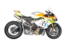 Load image into Gallery viewer, Spark 2018+ Ducati V4 (All Models) Double Grid-O Titanium Semi-Full Exhaust System