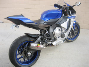 Graves Motorsports 2015+ Yamaha R1 Cat Eliminator Titanium 3/4 Exhaust