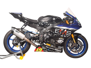 Spark 2017 Yamaha R6 Street Fighter Titanium Full Exhaust System W Pit Lane Moto