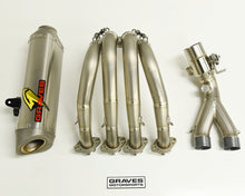 Load image into Gallery viewer, Graves Motorsports Full Titanium WORKS 8 EVR Type-R Full Exhaust 2017+ Yamaha R6