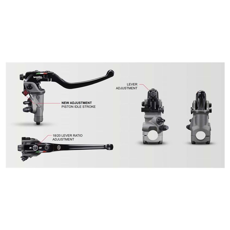 Brembo RCS 19 Corsa Corta Radial Brake Master Cylinder Front