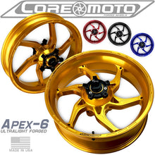 Load image into Gallery viewer, Core Moto APEX-6 Wheelset for 2015+ Yamaha R1