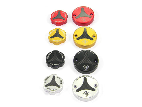 Ducabike TLS01 Front Fluid Reservoir Caps