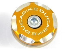 Load image into Gallery viewer, Ducabike TRS02 Left Front Wheel Cap Bicolor