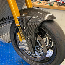 Load image into Gallery viewer, Alpha Racing SBK Carbon Fiber Front Fender 2020+ BMW S1000RR / M1000RR