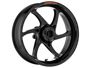 OZ Racing GASS RS-A Aluminum 6-Spoke Rear Wheel - GLOSS BLACK - 2020+ BMW S1000RR