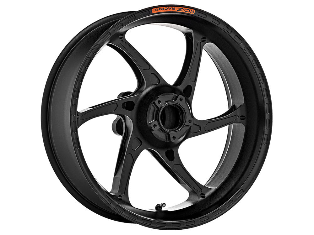 OZ Racing GASS RS-A Aluminum 6-Spoke Rear Wheel - MATTE BLACK - 2020+ BMW S1000RR