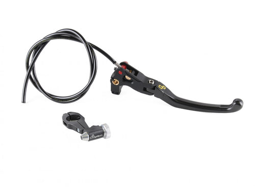 Lightech Folding Brake Lever With Remote Adjuster - Yamaha