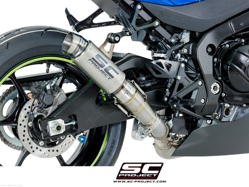 SC-Project GP70-R EXHAUST - 3/4 System - 2017+ Suzuki GSXR-1000