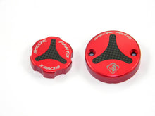 Load image into Gallery viewer, Ducabike TLS01 Front Fluid Reservoir Caps