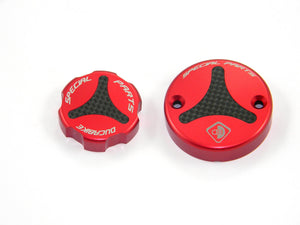 Ducabike TLS01 Front Fluid Reservoir Caps